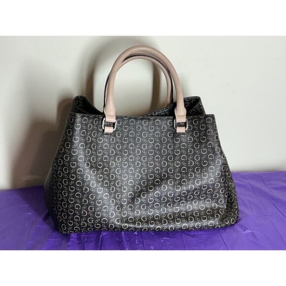 Brown and Tan Guess Tote - Picture 3 of 9